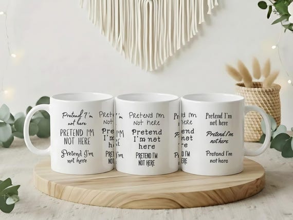 Overstimulated Introvert Mug for People Avoiding Interaction - Quiet Withdrawal Gift