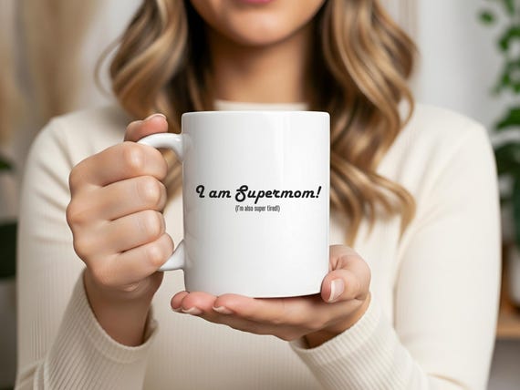Mentally Loaded Mom Mug for Supermoms Balancing Exhaustion - Capacity Fatigue Gift