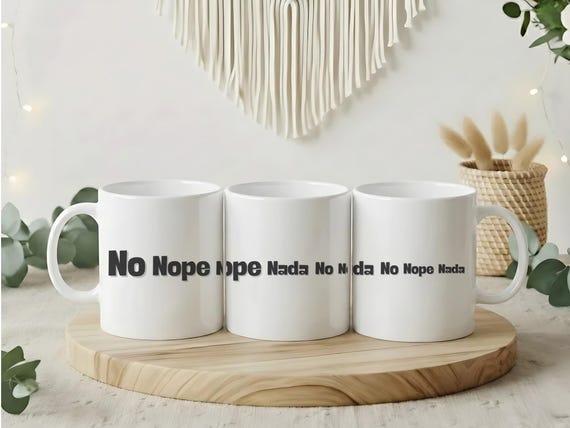 Low-Capacity Mug for People Setting Boundaries - Decision Fatigue Gift