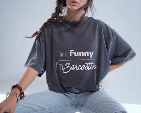 Sarcastic Humor Shirt for Socially Drained Adults - Minimalist Graphic Tee