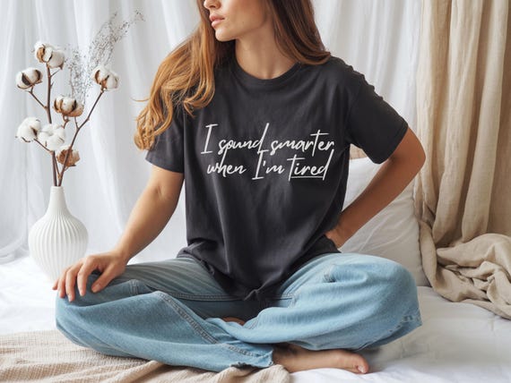 Creative Thinker Shirt for Overthinkers - Brain Fog Dry Humor Graphic Tee