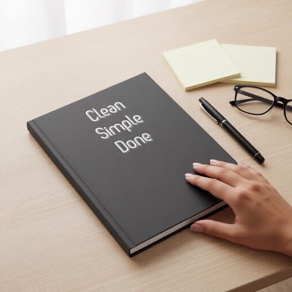 Mental Load Journal for Default Parents - Minimalist Task Overload Notebook