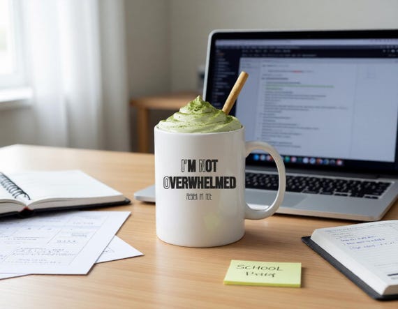 Burnout Humor Mug for Burned-Out Professionals